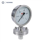 글리세린이 채워진 1.5inch 위생 다이어프램 씰 100mm 게이지