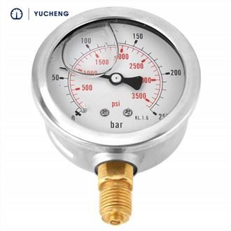 63mm 더블 스케일 압력계