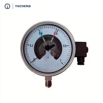 전기 접점이있는 압력 게이지